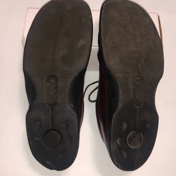 Ecco Comfort Men's Brown Lace-up Work Shoes Size EUR 39 US 6.5 - Picture 11 of 11